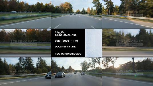 Driving Plates Footage | Germany | Driving Plates