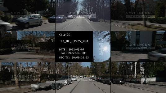 Driving Plates Footage | Germany | Driving Plates