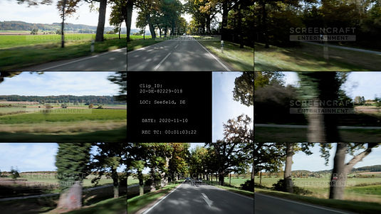 Driving Plates Footage | Germany | Driving Plates