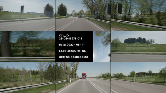 Driving Plates Footage | Germany | Driving Plates