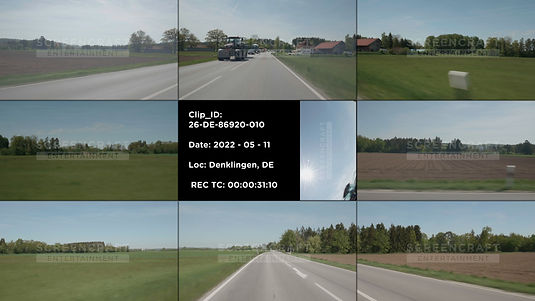 Driving Plates Footage | Germany | Driving Plates