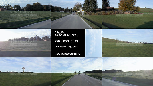 Driving Plates Footage | Germany | Driving Plates