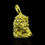Miniatura: Pingente Rosto de Cristo 3D