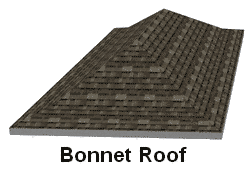 bonnet roof render