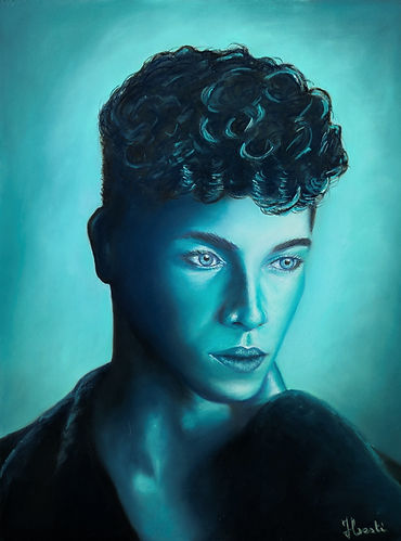 "Réflexion turquoises"