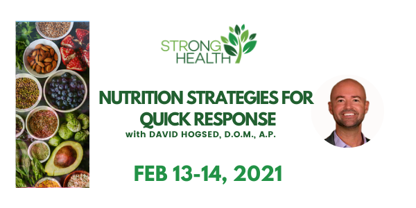 PAST EVENT: Nutrition Strategies for Quick Response
