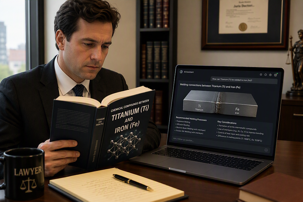 What kind of patent searches must essentially be handled by Humans and not by AI?