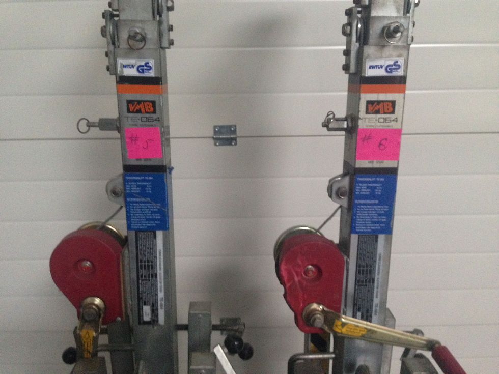 Miniaturbild: Set aus 2x VMB TE-064 Traversen Lift inkl. Traversen Adapter