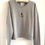 Thumbnail: OYSTER GREY SWEATSHIRT WITH TAGS - WOMEN'S LARGE