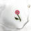 Thumbnail: WHITE COTTON CARDIGAN WITH RANUNCULUS-2 YEARS