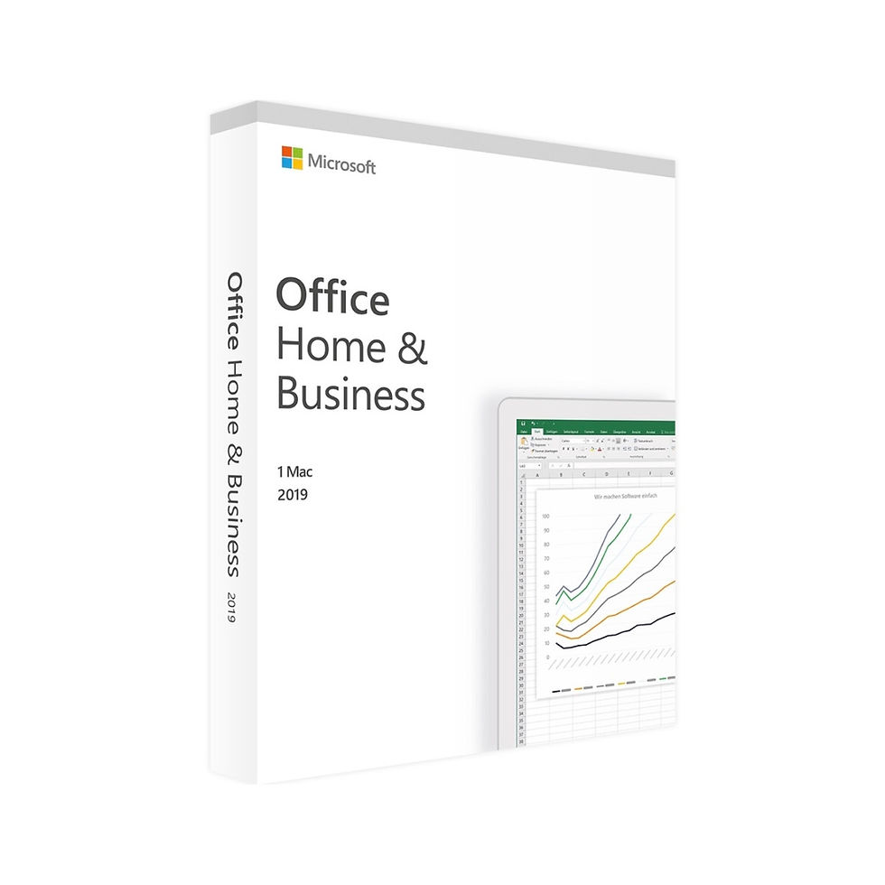 Microsoft Office 2019 Home and Business MacOS Digital license key