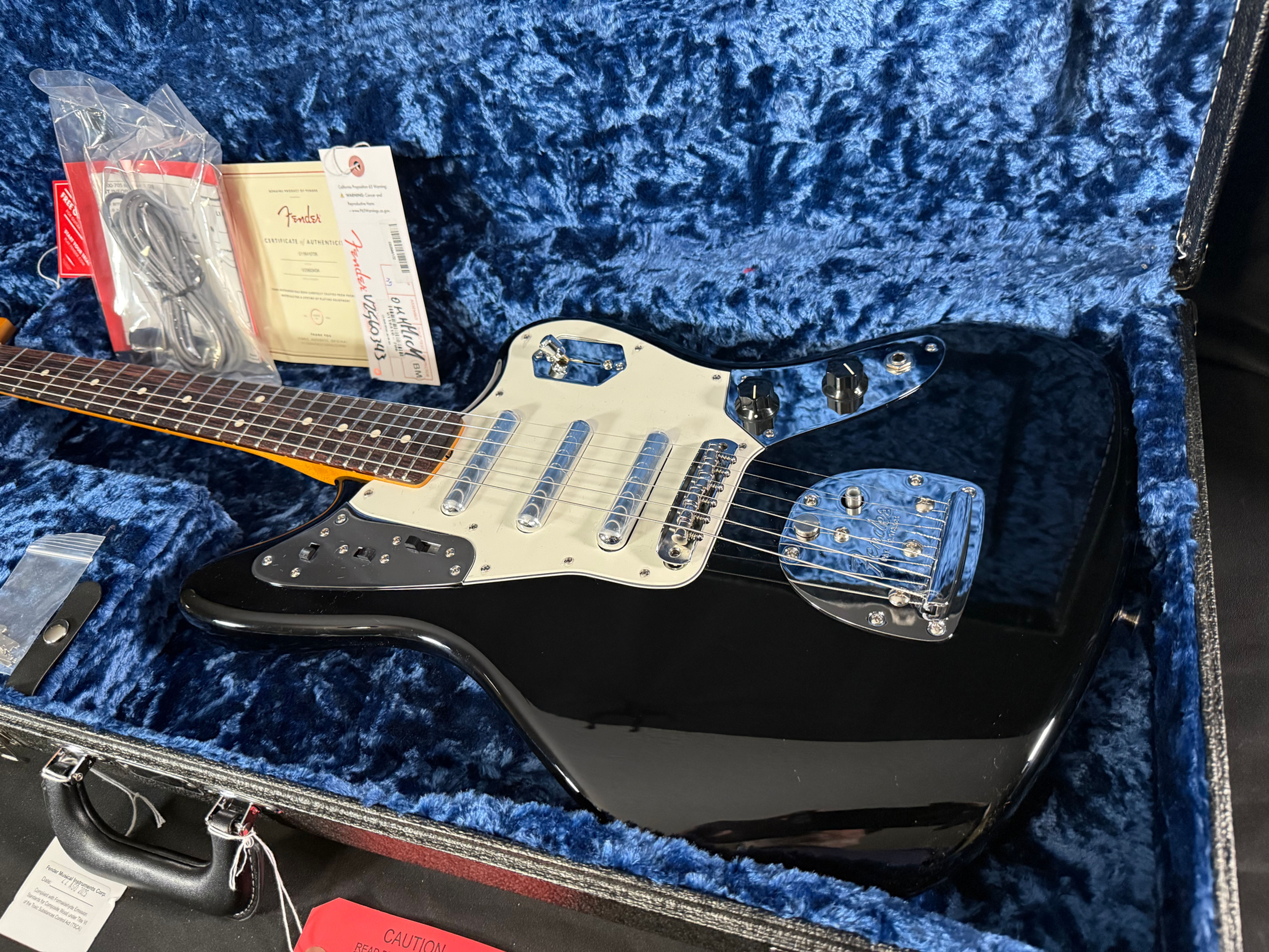 2025 Fender Johnny Marr Signature Special Jaguar - Black