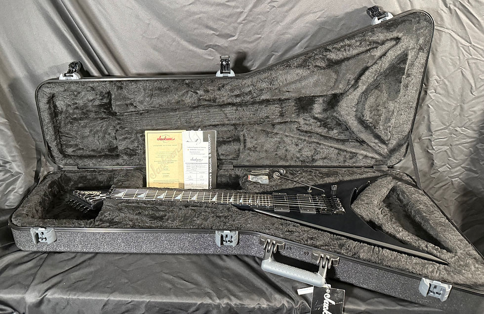 Thumbnail: 2023 Jackson USA Signature Corey Beaulieu King KV6 - Ebony