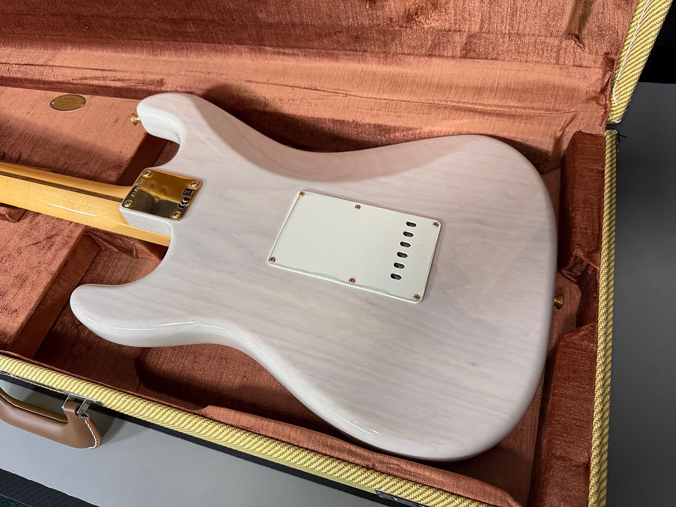 Thumbnail: 2025 Fender Custom Shop 1957 Stratocaster TCP - Aged White Blonde
