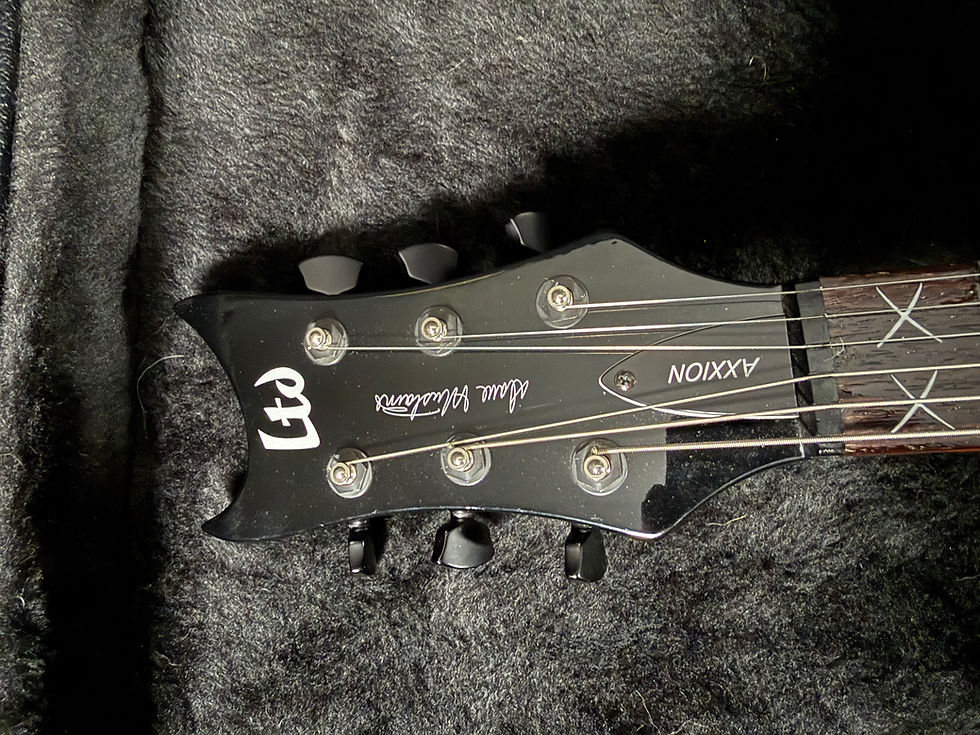 Thumbnail: 2005 ESP LTD Dave Mustaine Axxion - Black