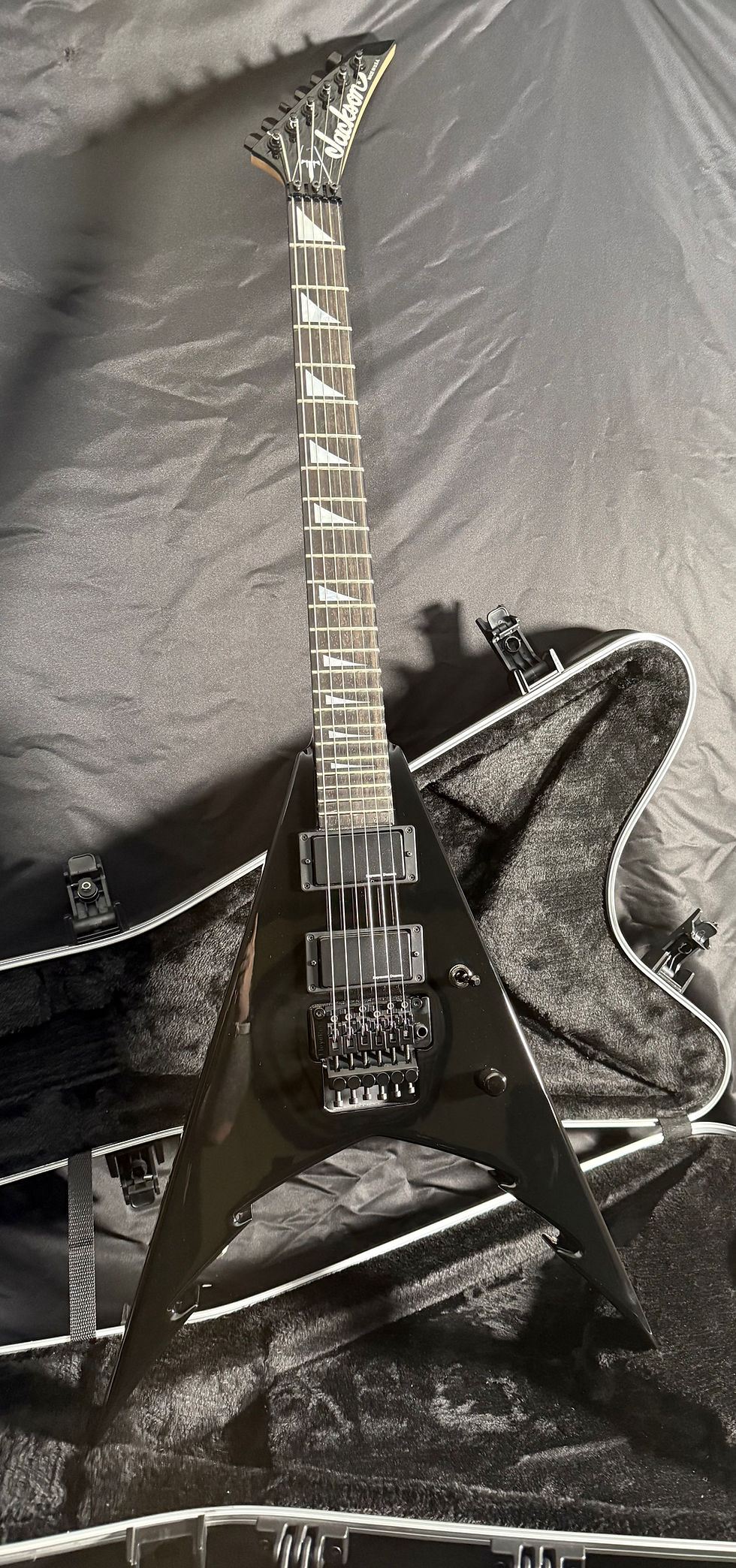 Thumbnail: 2014 Jackson USA Signature Corey Beaulieu King V KV6 - Black