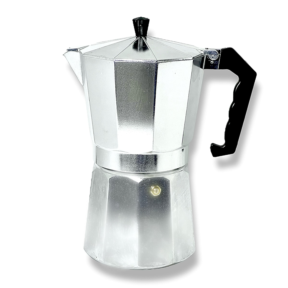 Miniatura: Vista Frontal Cafetera 500ml Moka Italiana Aluminio