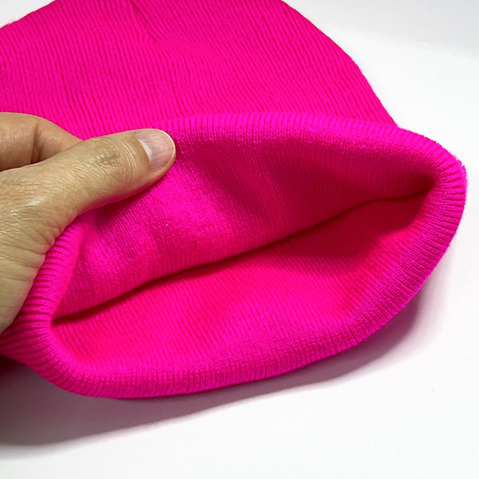 Miniatura: zoom interior Gorro fucsia Lana Térmico