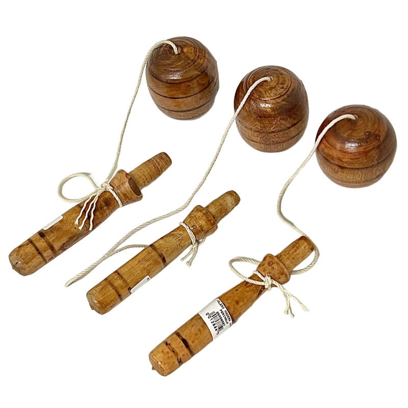 Miniatura: Juego tradicional de canicas de madera