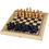 Miniatura: Juego de ajedrez de madera plegable