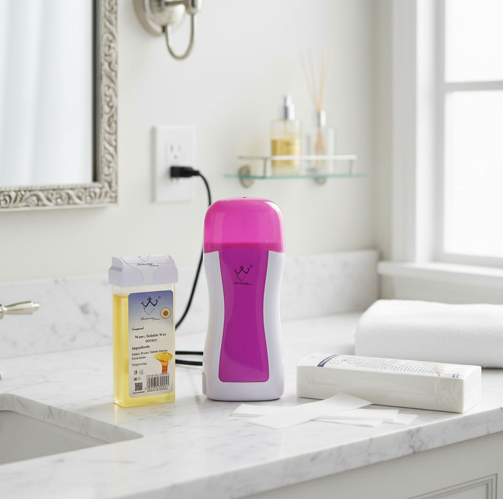 Miniatura: Kit depilación Maquina Rollon Calentador Cera + 100 Lienzos