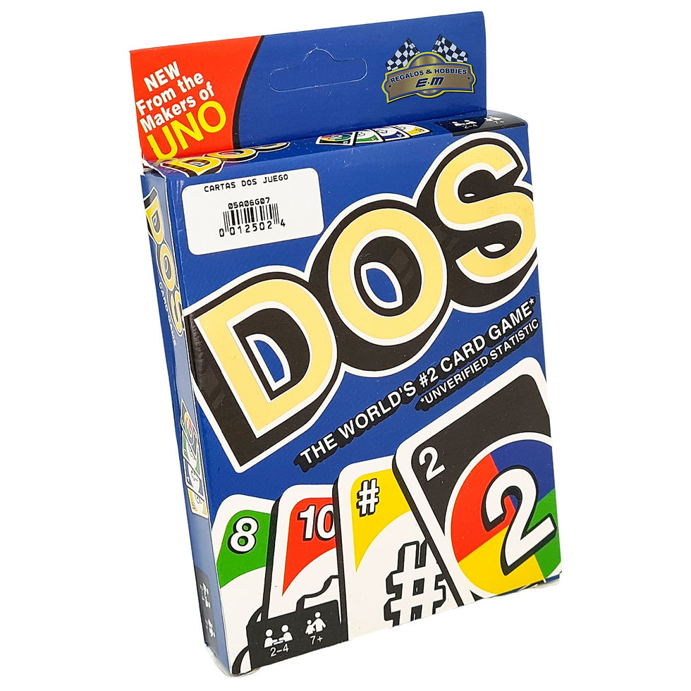 Miniatura: Juego de cartas DOS, del creador de UNO