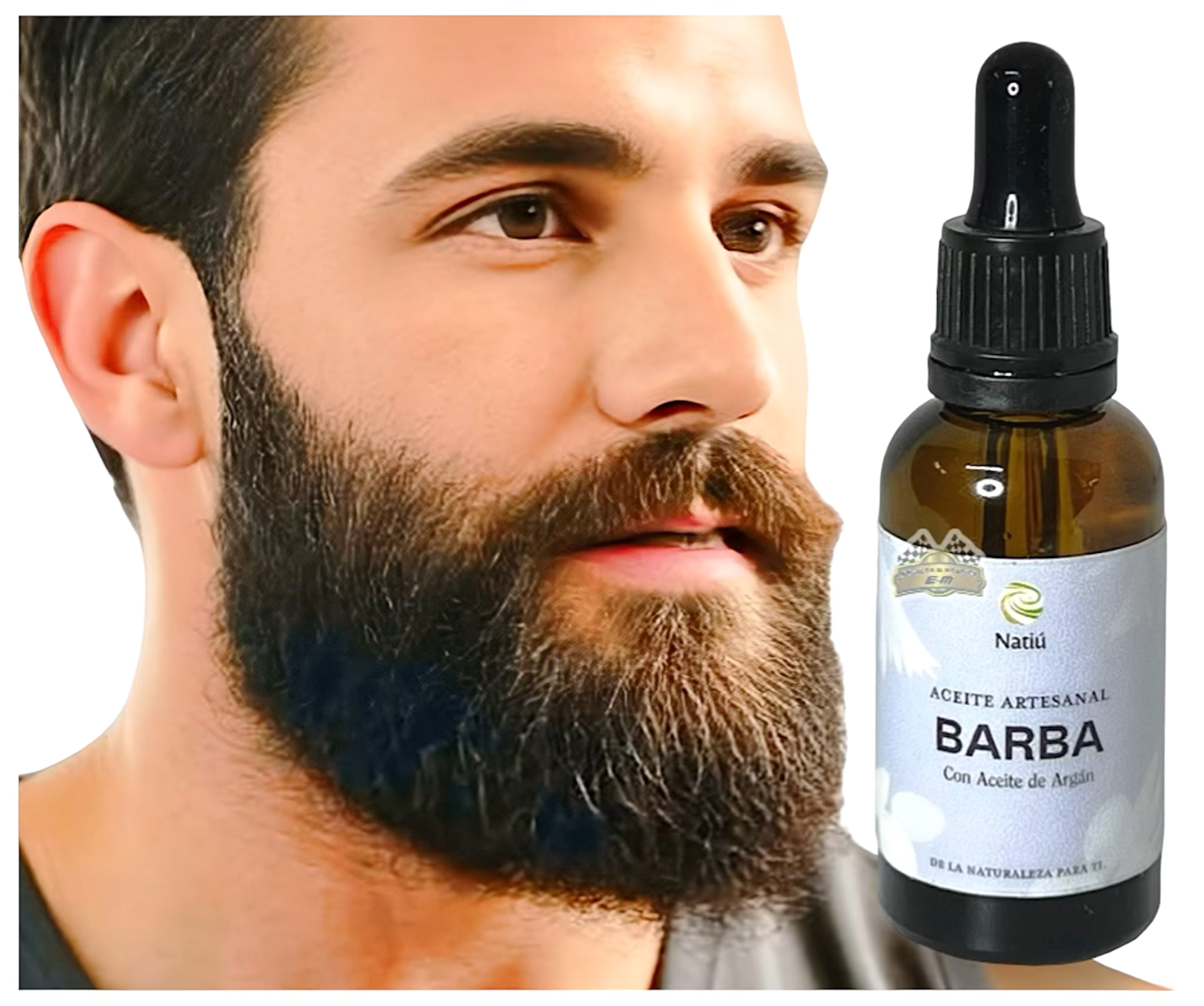 tónico barba tratamiento aceite crecimiento
