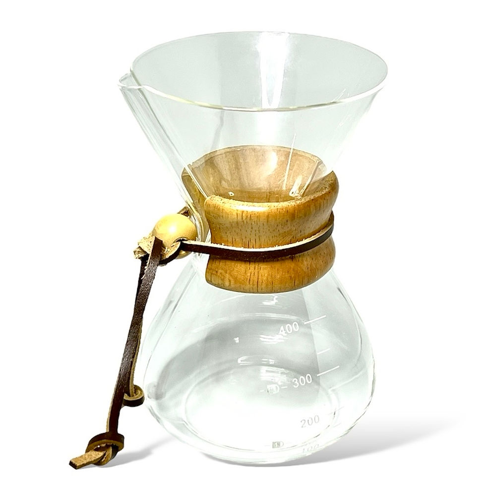 Miniatura: Cafetera Chemex Cuello Madera 400ml Vista Frontal