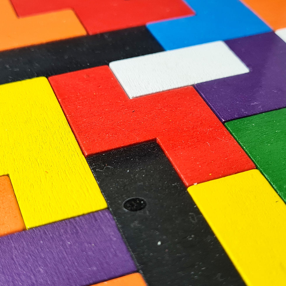 Miniatura: Rompecabezas de bloques de colores