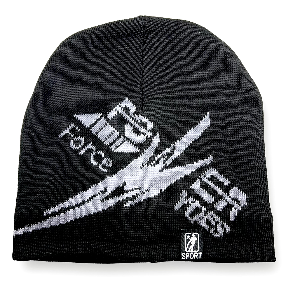 Miniatura: Gorro de Moda Térmico color negro vista frontal