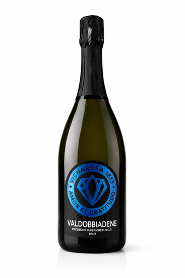 Prosecco Superiore DOGC Conegliano Valdobbiadene Brut "Gemma" di Vignarosa