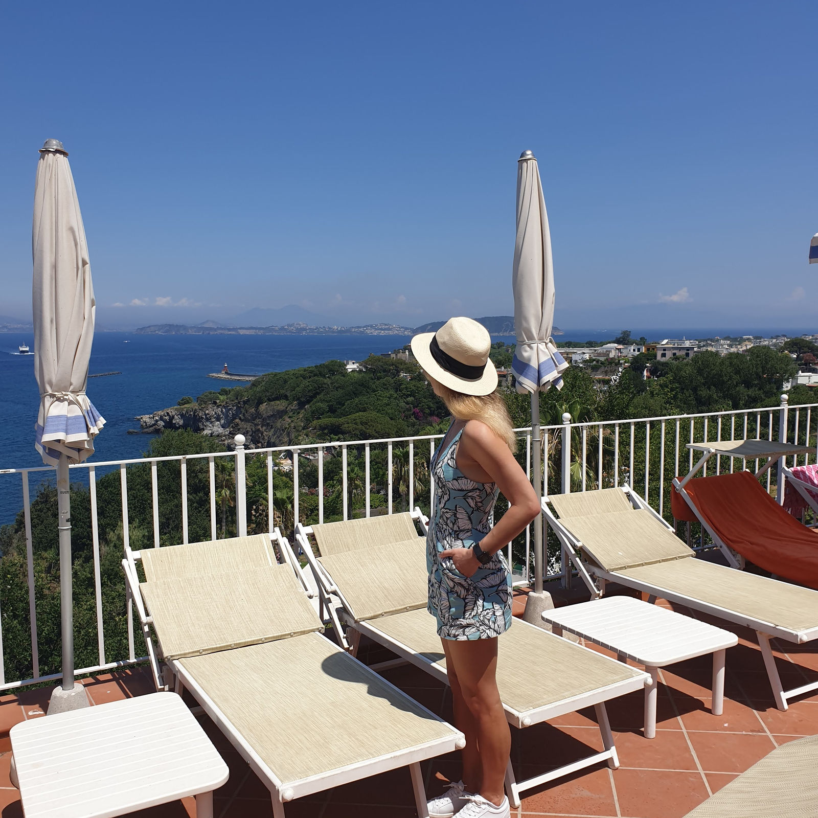 View from Hotel Le Querce in Ischia