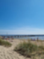 Falkenberg Strandbad beach