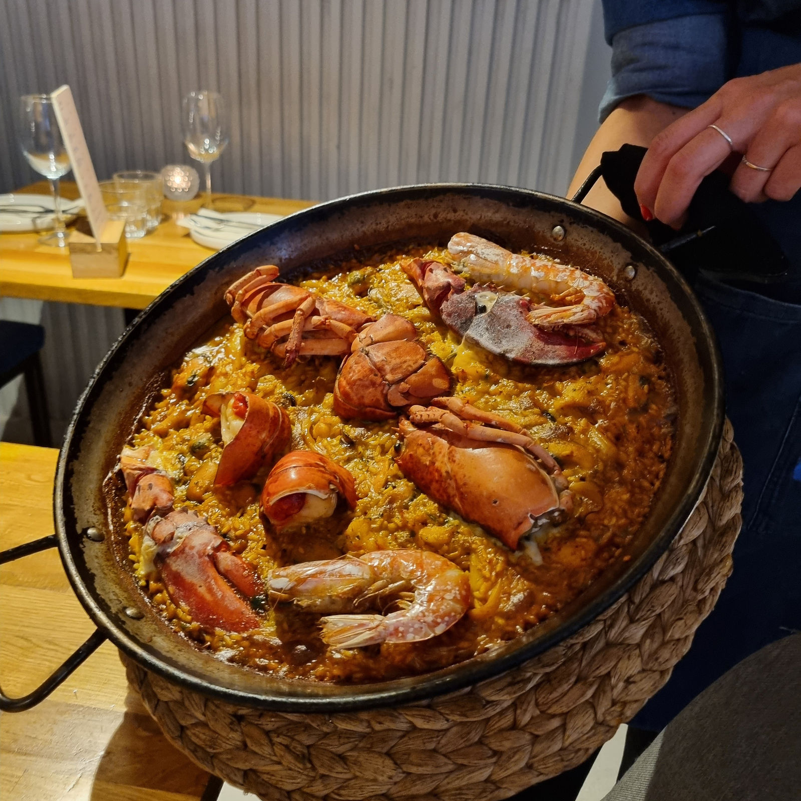 Paella in Palma, Mallorca