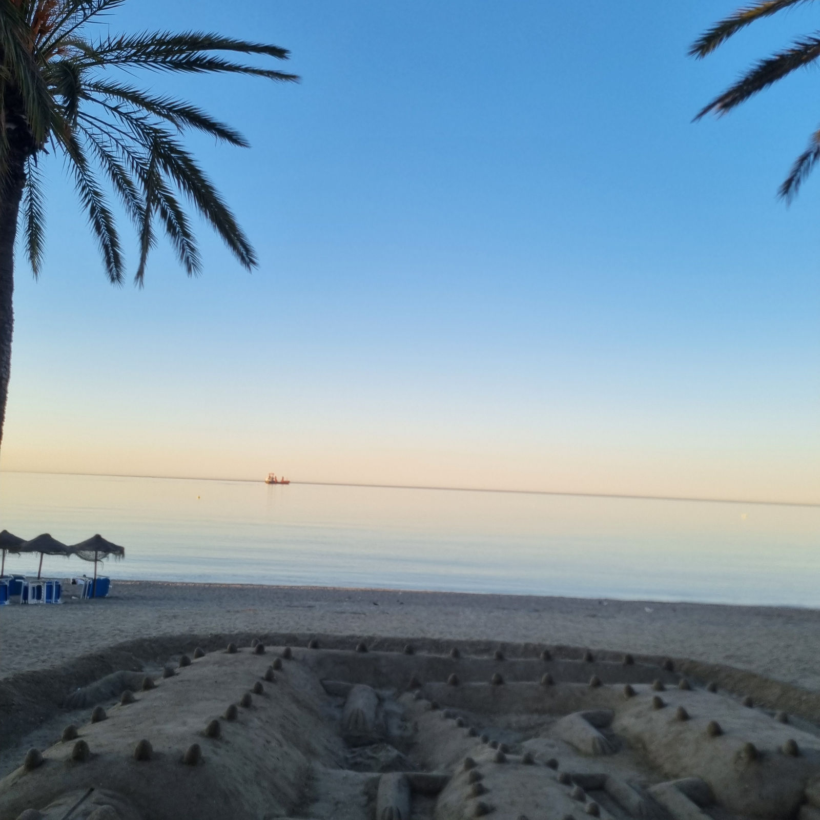 Beach in Málaga on Spain's Costa del Sol