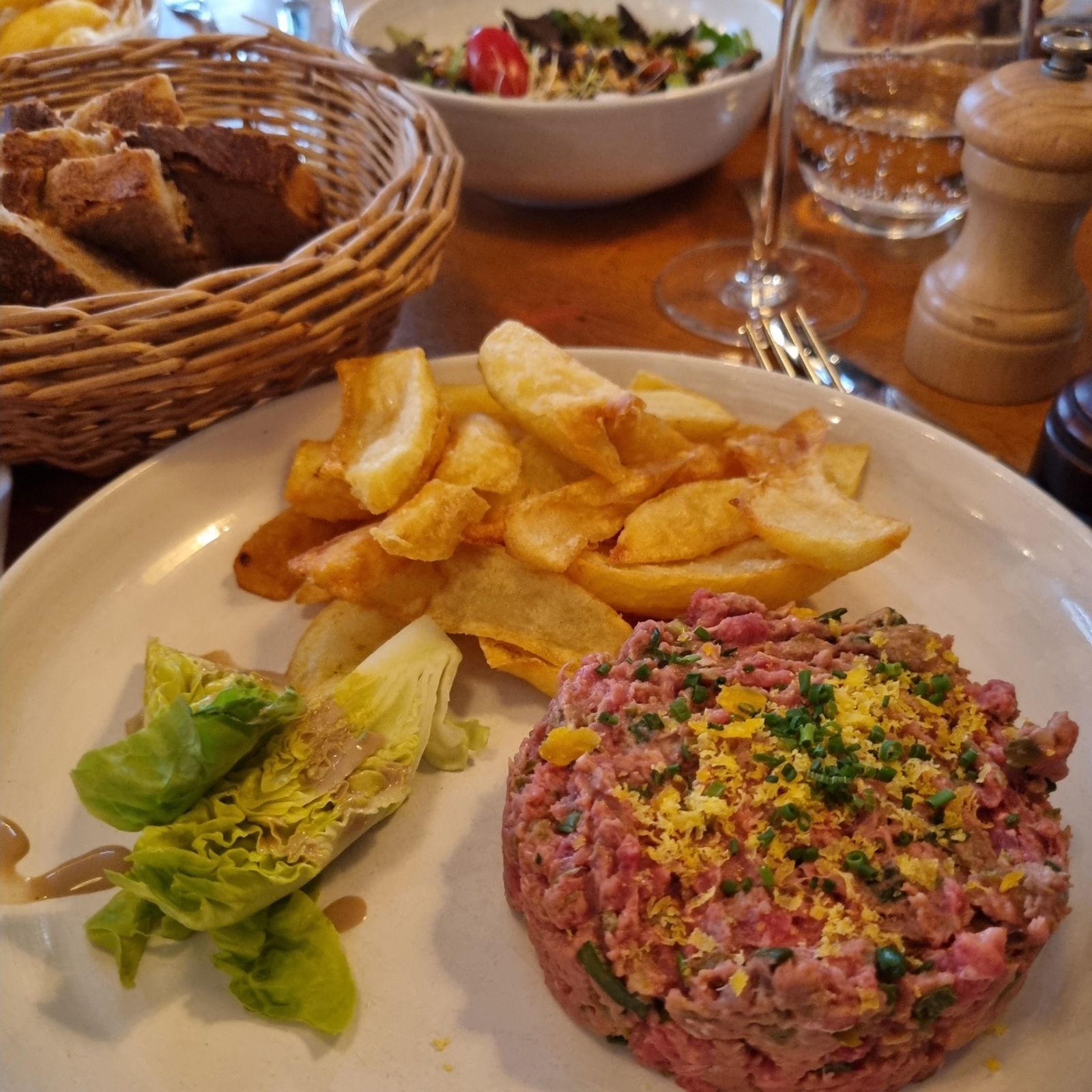 Steak Tartare in Paris