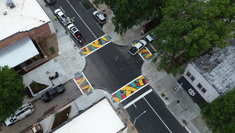 NEXUS Crosswalks from above