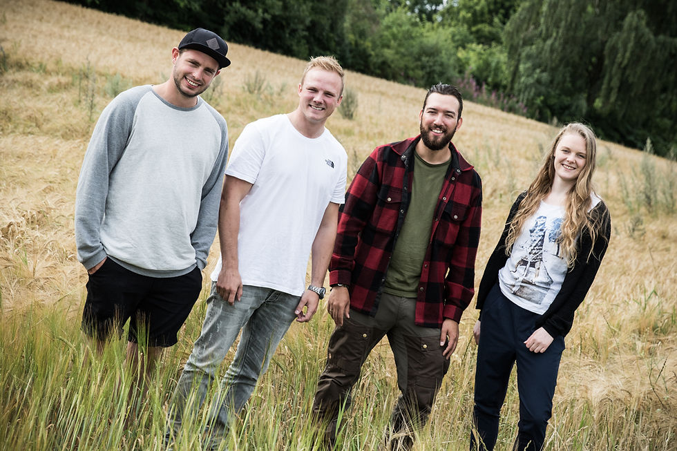Fire nye lærere på Levring Efterskole