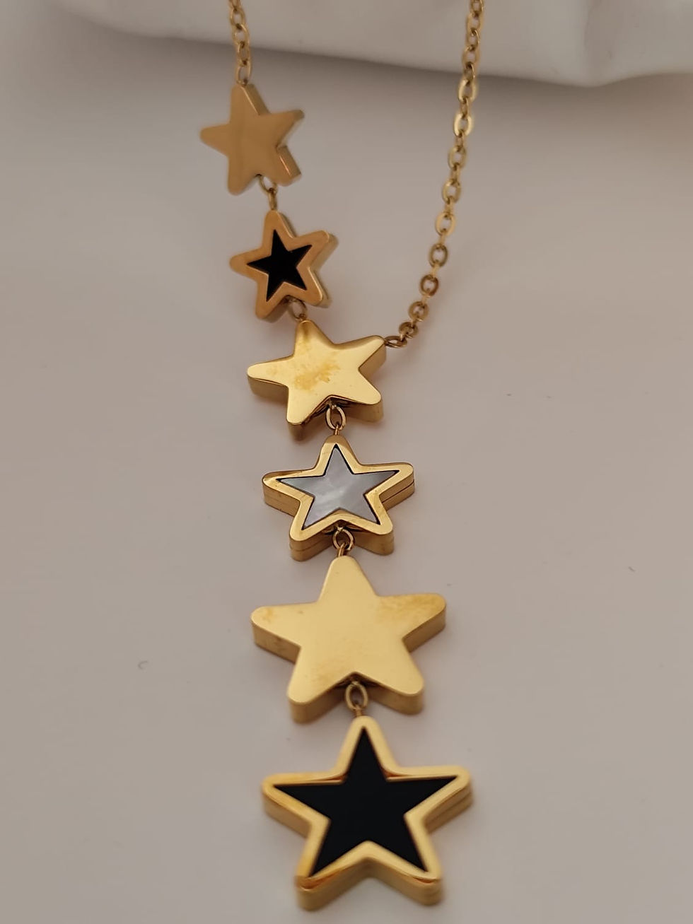 Küçük resim: Çelik Yıldız Kolye