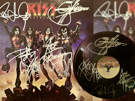 KISS DESTROYER on the Podcast Wall