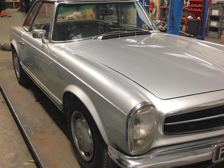 Project Focus – Mercedes Pagoda Exhaust Build with Collection Service…