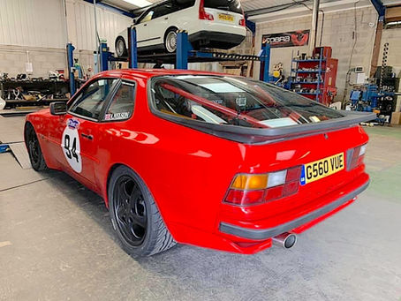 Project Focus - Porsche 944 Exhaust Ready For Hillclimb