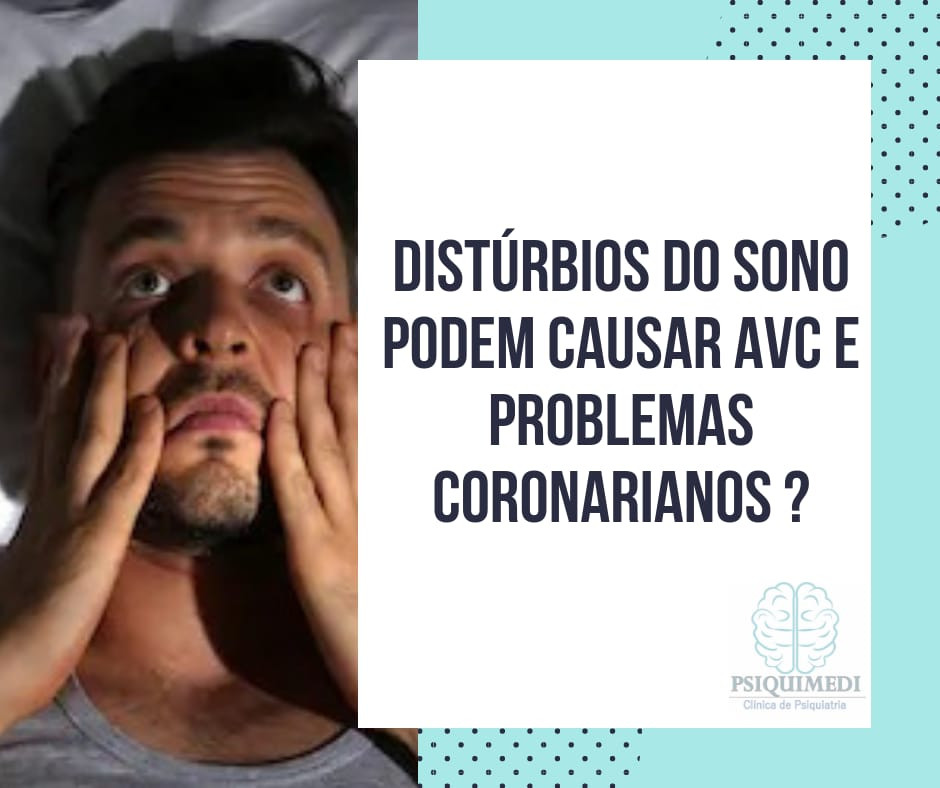 Distúrbios do sono podem causar AVC e problemas coronarianos