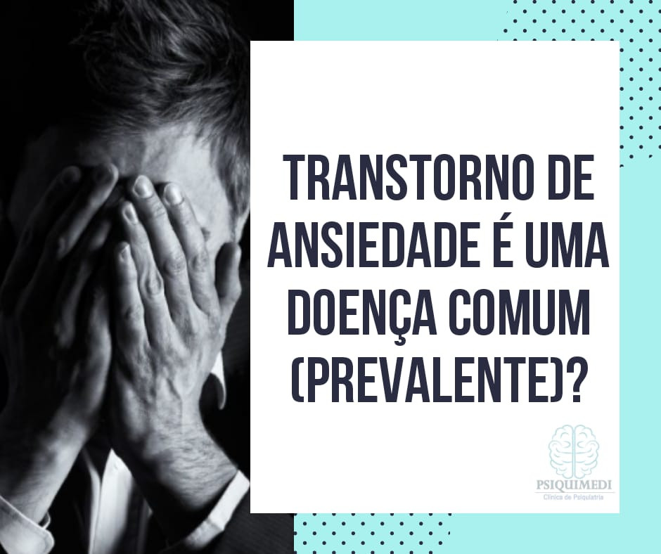 Transtorno de ansiedade é uma doença comum
