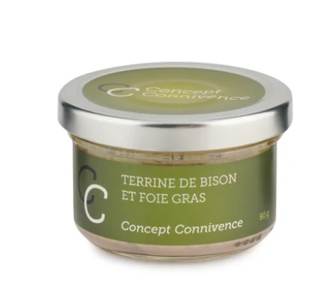 Terrine de Bison et de Foie Gras | Concept Connivence