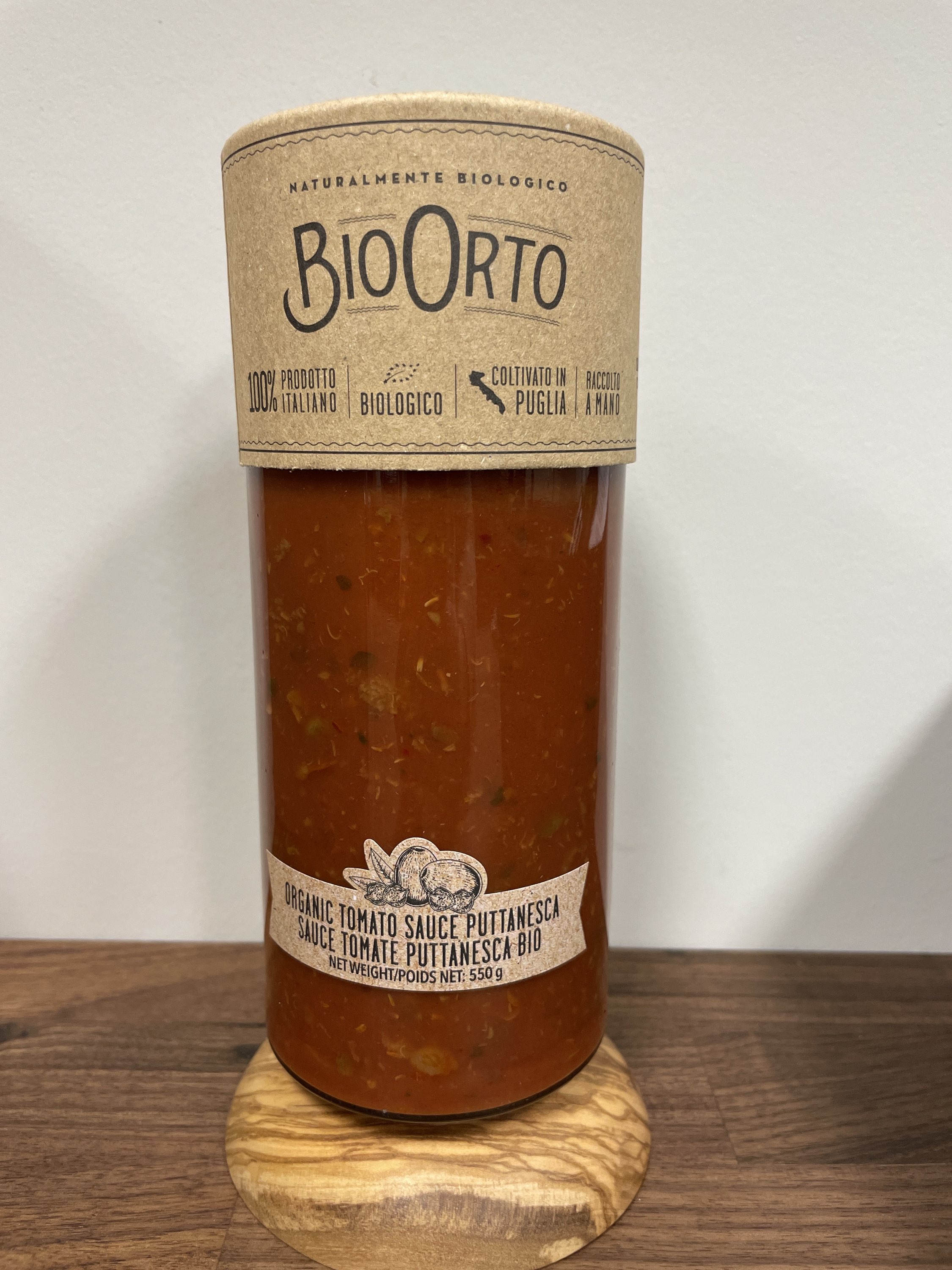 Sauce tomates puttanesca 550ml | Bio Orto