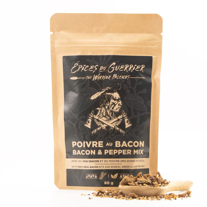 Poivre au bacon 80g | Épices du guerrier