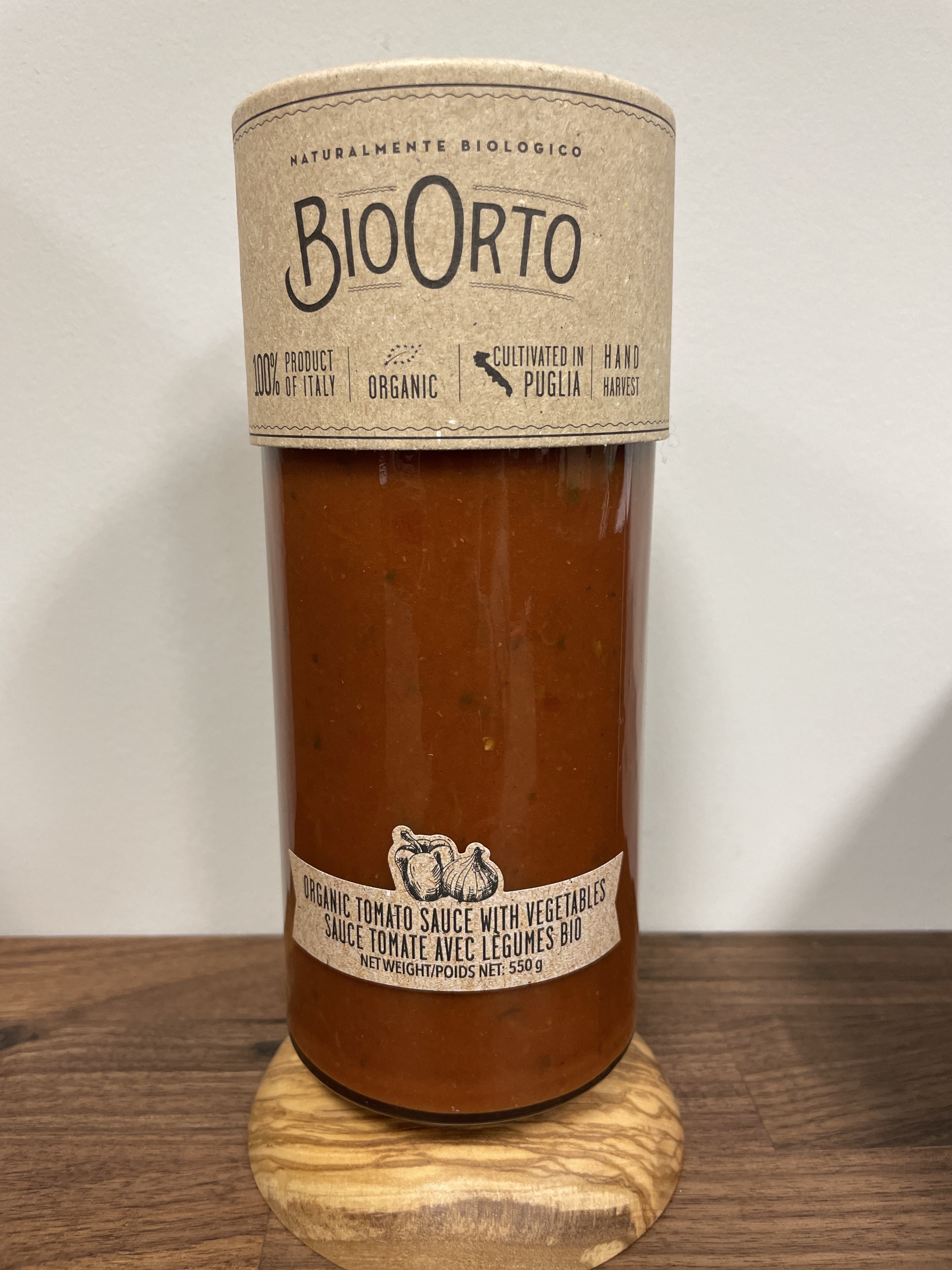 Sauce tomates avec légumes 550 g | Bio Orto