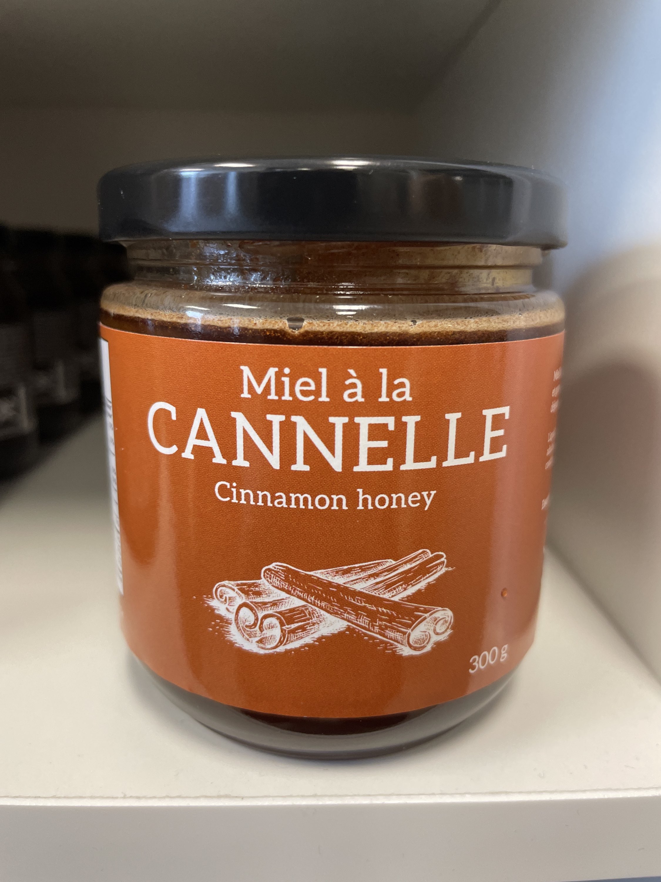 Miel à la canelle 300g | Ferme les petites Écores