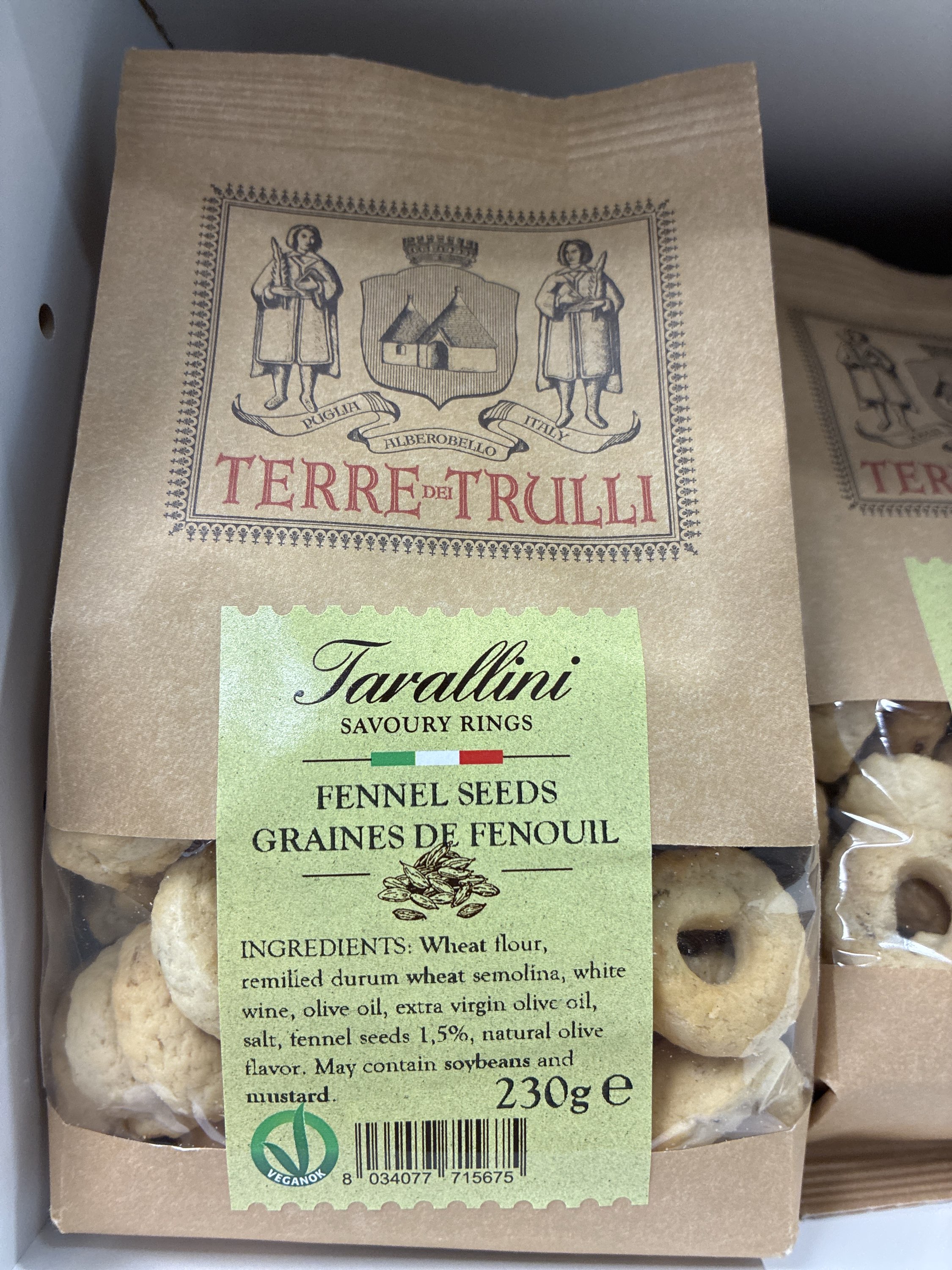 Tarallini Graines de fenouil